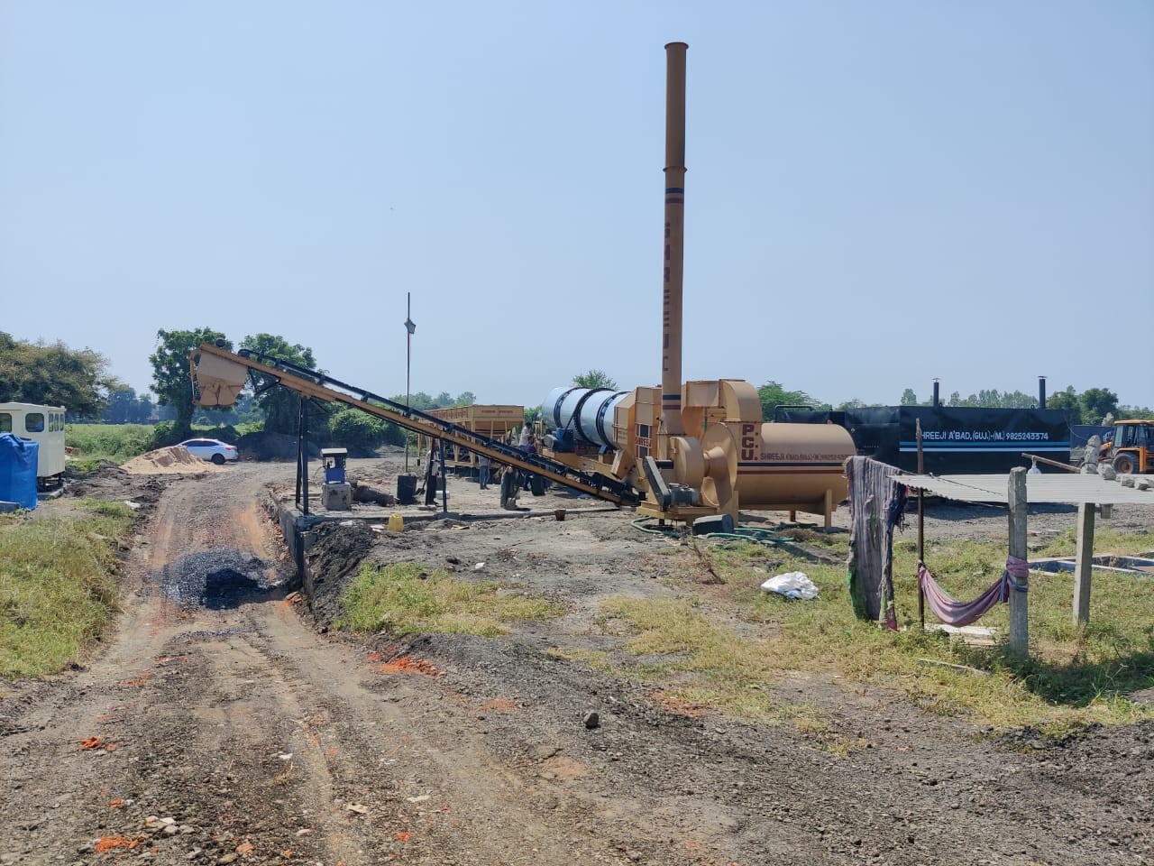 Asphalt Plant In Mozambique SHREEJI EARTHMOVERS EQUIPMENT - Shreeji Earthmovers Equipment