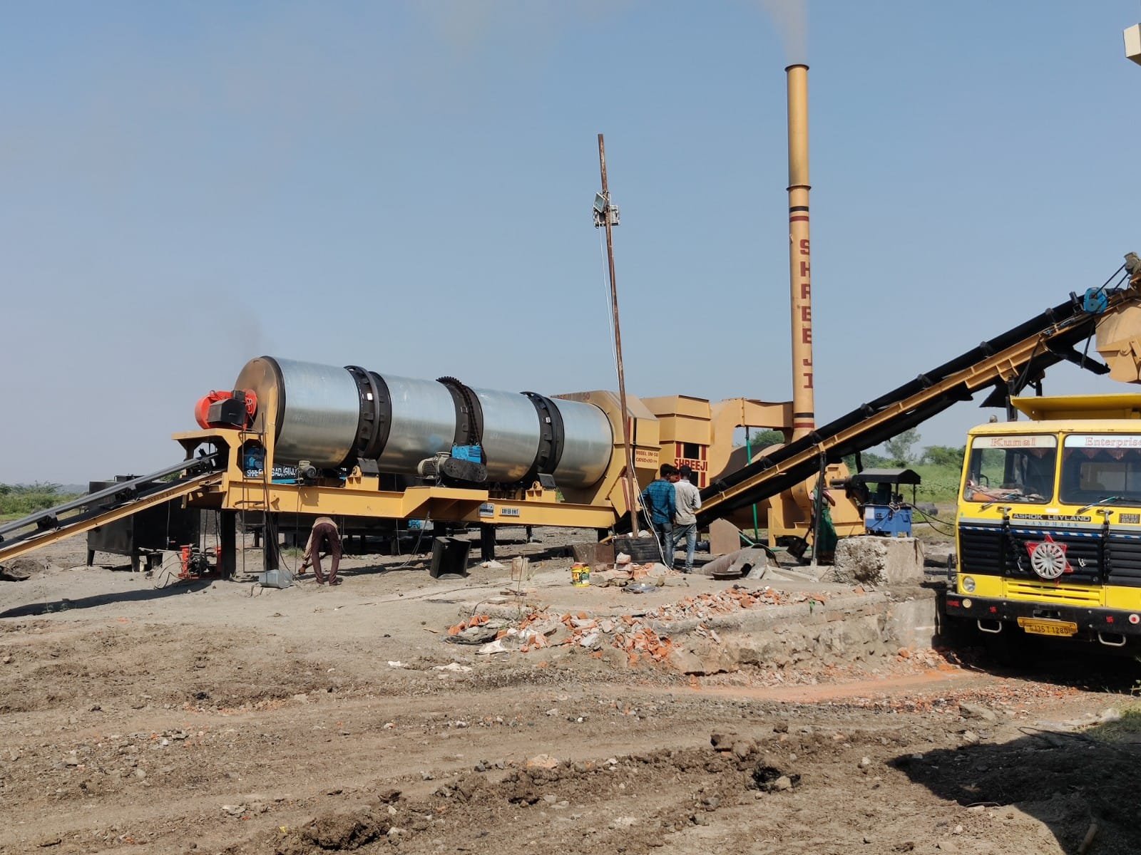 asphalt drum mix plant
