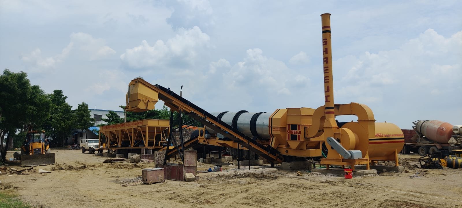 Centrale de enrobage in Nigeria - SHREEJI EARTHMOVERS EQUIPMENT